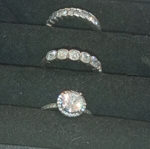 Pandora Sterling Silver Ring/Lot